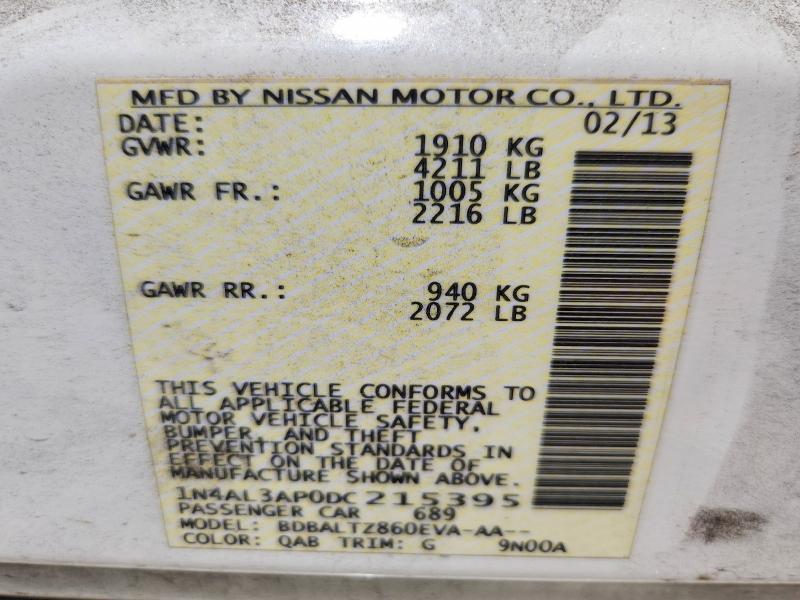 1N4AL3AP0DC215395 2013 NISSAN ALTIMA photo no. 12