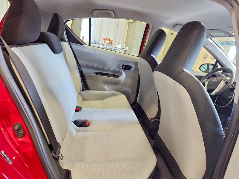 JTDKDTB38D1031535 2013 TOYOTA PRIUS C photo no. 10
