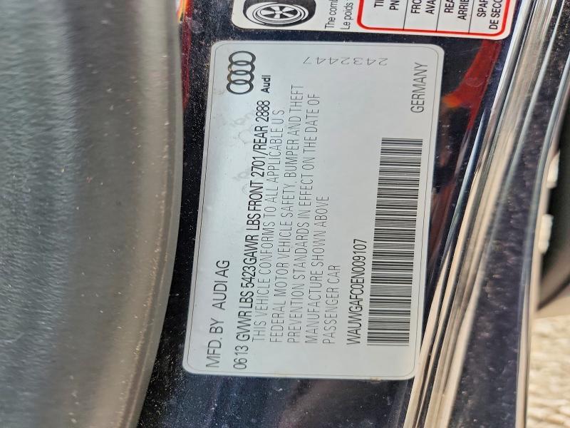 2014 AUDI A7 PREMIUM PLUS — Фото 12 из 12