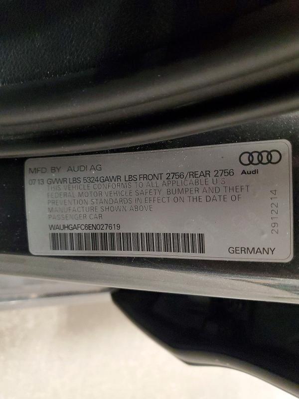 2014 AUDI A6 PRESTIGE — Фото 13 из 13