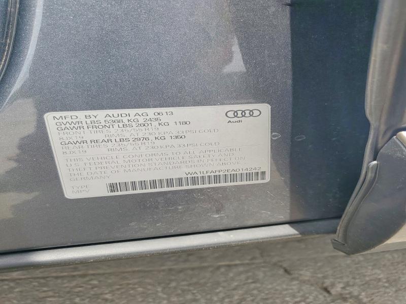 2014 AUDI Q5 PREMIUM PLUS — Фото 14 из 14