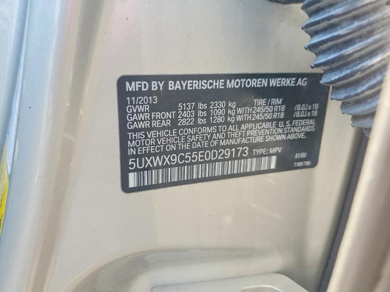 2014 BMW X3 XDRIVE28I — Фото 13 из 13
