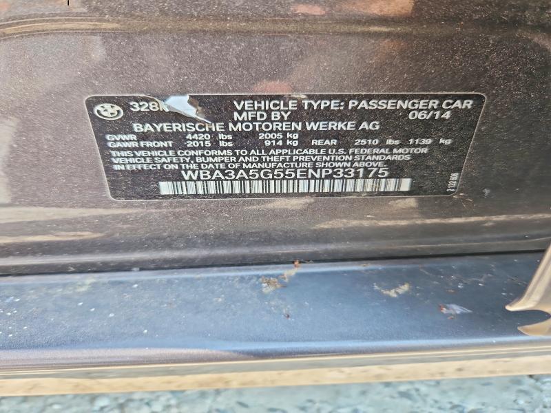 2014 BMW 328 I — Фото 12 из 12