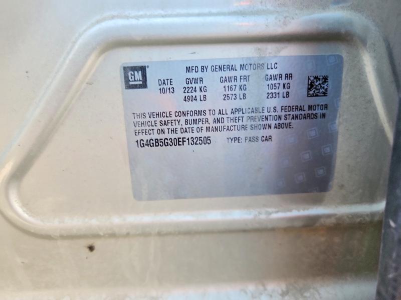 2014 BUICK LACROSSE — Фото 12 из 12