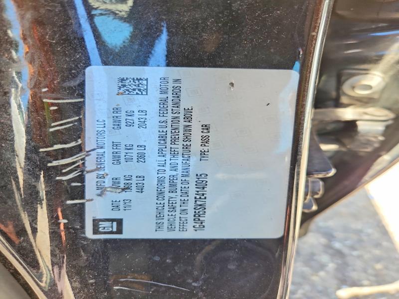 1G4PR5SK7E4140915 2014 BUICK VERANO photo no. 12