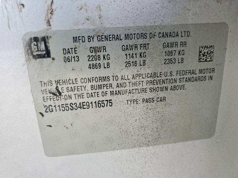2G1155S34E9116575 2014 CHEV IMPALA photo no. 12