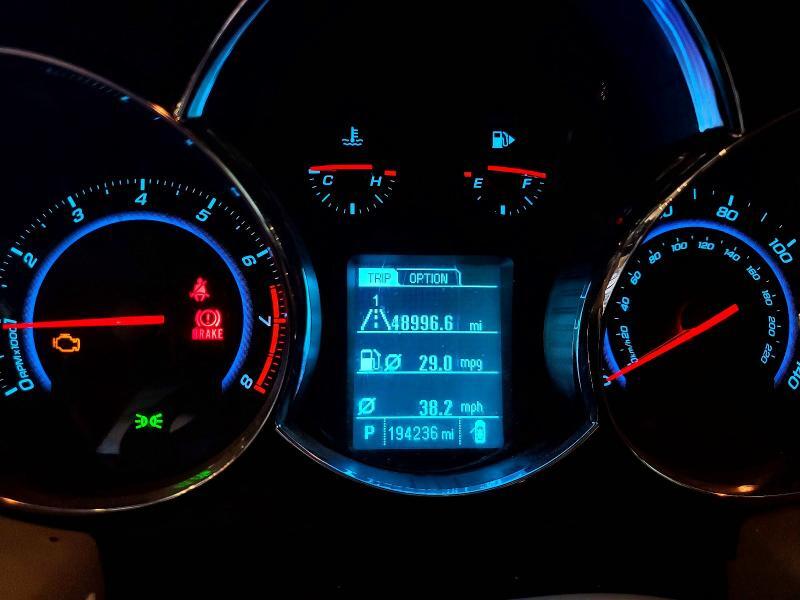 2014 CHEVROLET CRUZE LTZ — Фото 9 из 12