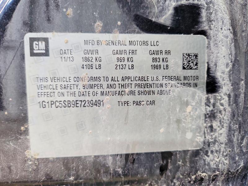 1G1PC5SB9E7239491 2014 CHEVROLET CRUZE photo no. 12