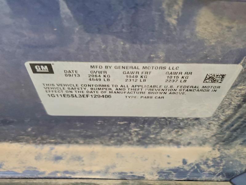 1G11E5SL3EF129406 2014 CHEVROLET MALIBU photo no. 12