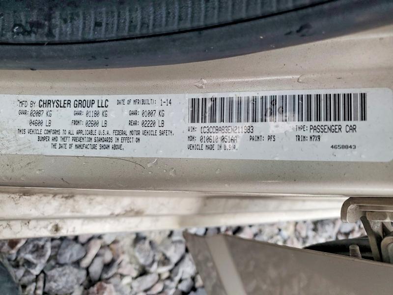 2014 CHRYSLER 200 LX — Фото 12 из 12