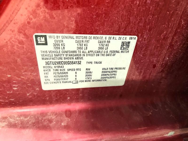 2014 GMC SIERRA K1500 SLT — Фото 13 из 13