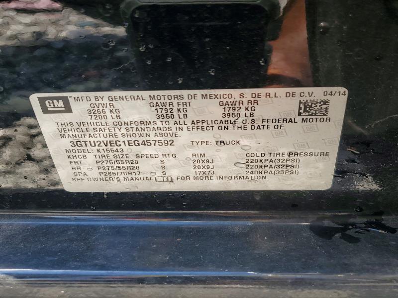 2014 GMC SIERRA K1500 SLT — Фото 12 из 12