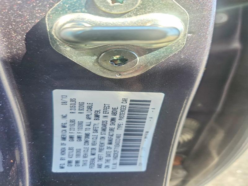 1HGCR2F71EA002460 2014 HONDA ACCORD photo no. 12