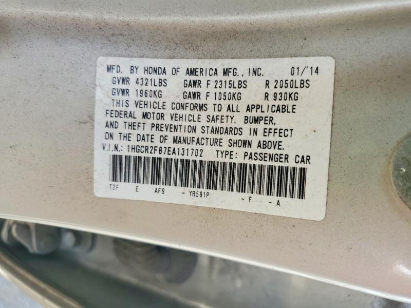 1HGCR2F87EA131702 2014 HONDA ACCORD photo no. 12