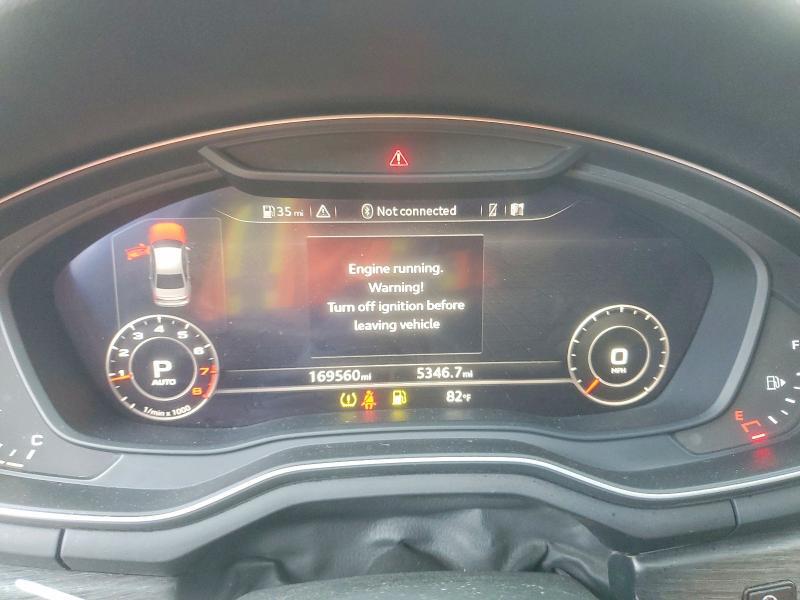 2017 AUDI A4 PREMIUM PLUS — Фото 9 из 12