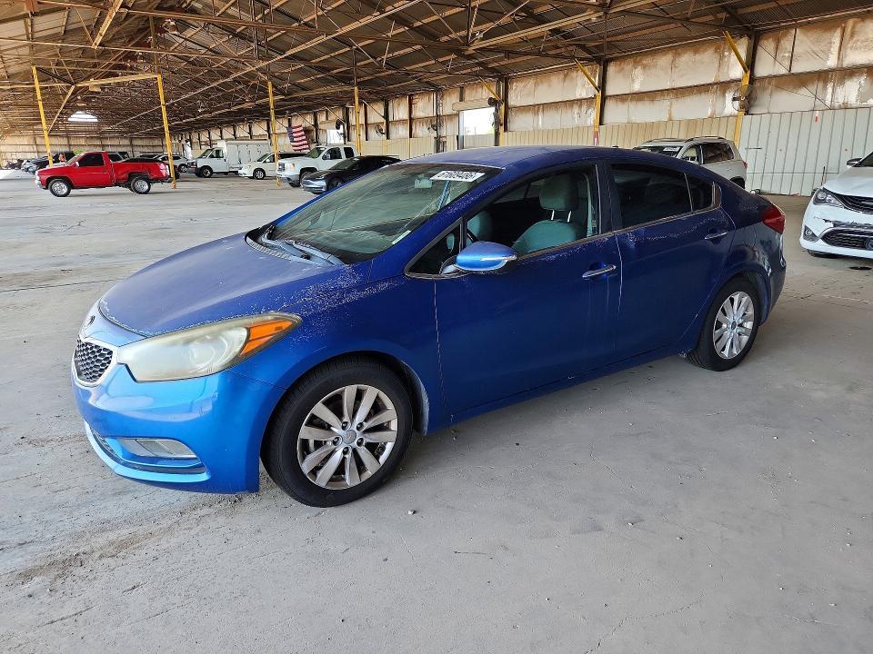 KNAFX4A81E5116445 2014 KIA FORTE photo no. 1
