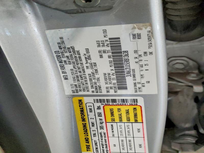 2014 LINCOLN MKZ HYBRID — Фото 12 из 12