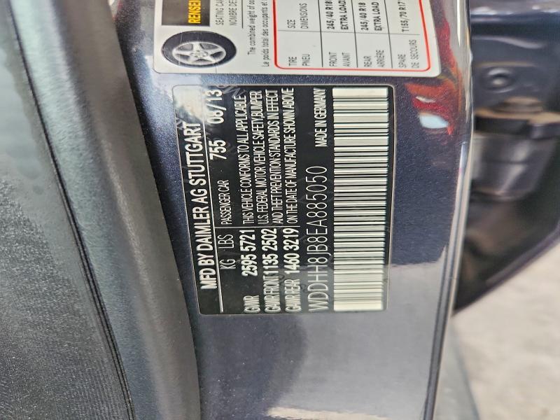 WDDHH8JB8EA885050 2014 MERCEDES-BENZ E photo no. 12