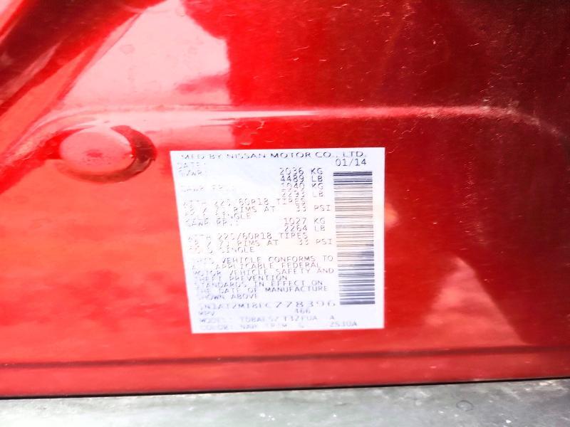 5N1AT2MT8EC778396 2014 NISSAN ROGUE photo no. 12