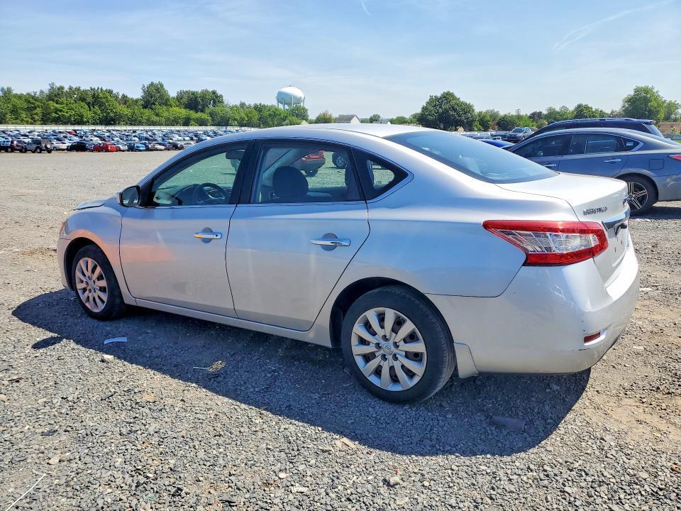 3N1AB7AP0EL667652 2014 NISSAN SENTRA photo no. 2