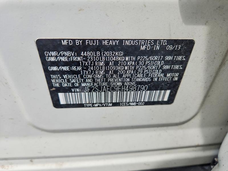 2014 SUBARU FORESTER 2.5I PREMIUM — Фото 13 из 13