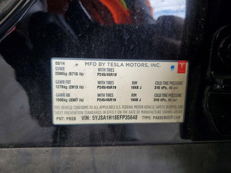 2014 TESLA MODEL 3 — Фото 12 из 12