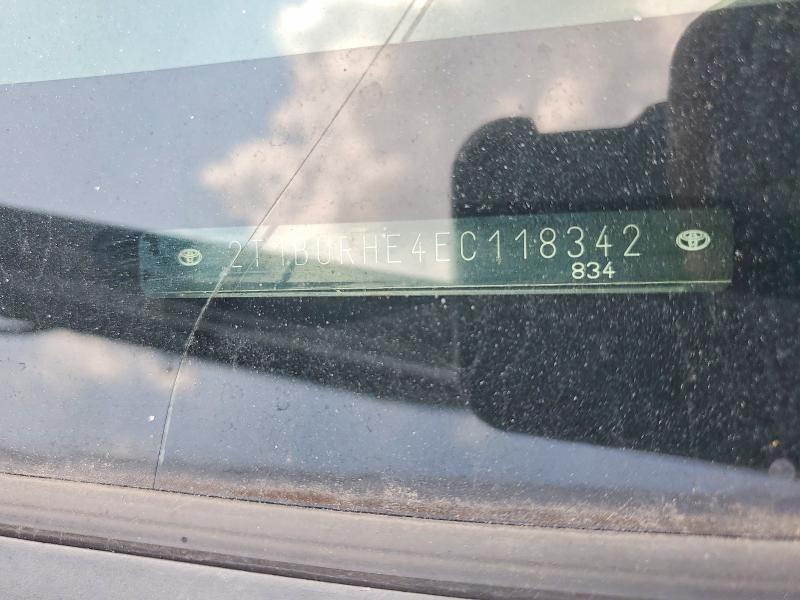 2T1BURHE4EC118342 2014 TOYOTA COROLLA photo no. 12