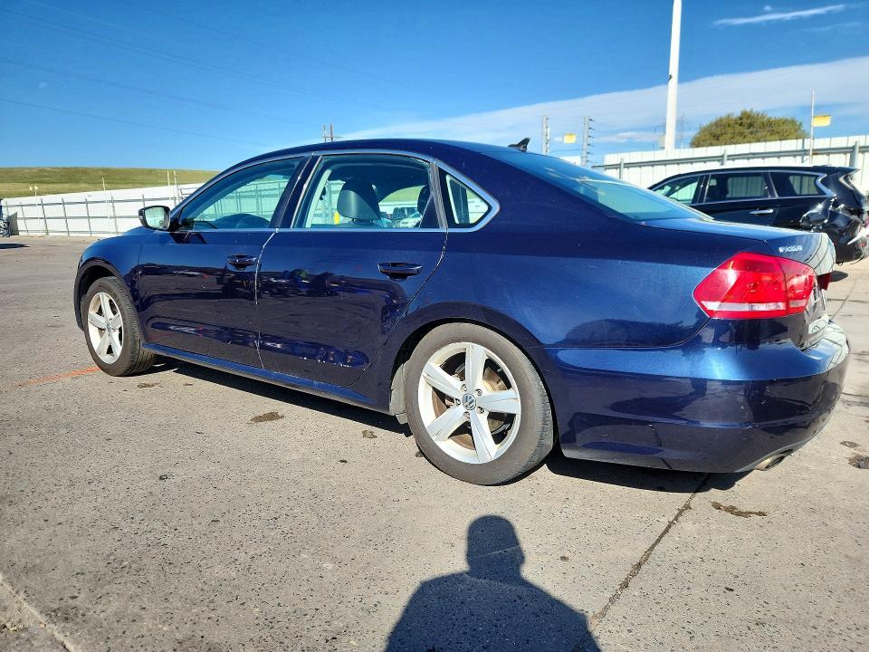 2014 VOLKSWAGEN PASSAT SE — Фото 2 из 12