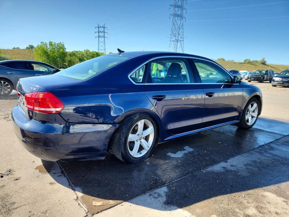 2014 VOLKSWAGEN PASSAT SE — Фото 3 из 12