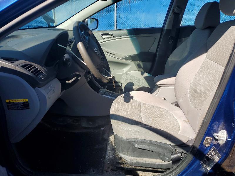 KMHCT4AEXFU897377 2015 HYUNDAI ACCENT photo no. 7