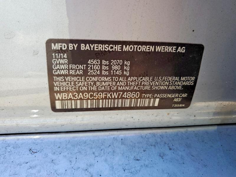 2015 BMW 335 I — Фото 13 из 13