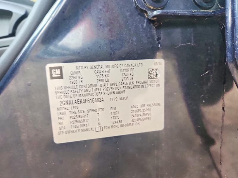 2GNALAEK4F6164824 2015 CHEVROLET EQUINOX photo no. 12