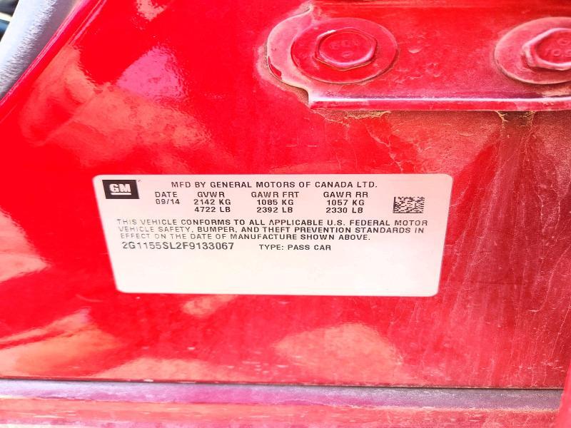 2G1155SL2F9133067 2015 CHEVROLET IMPALA photo no. 12
