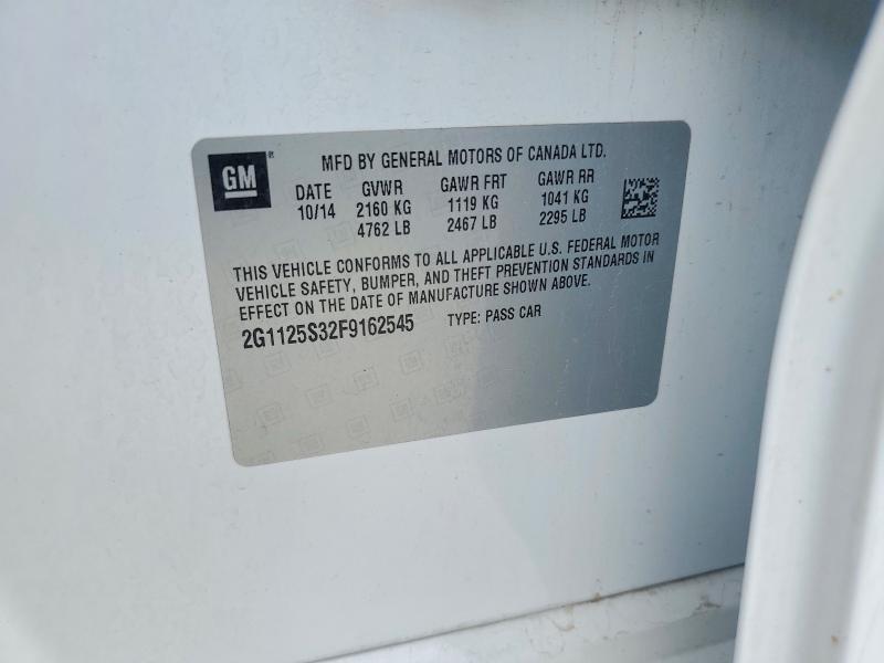 2G1125S32F9162545 2015 CHEVROLET IMPALA photo no. 12