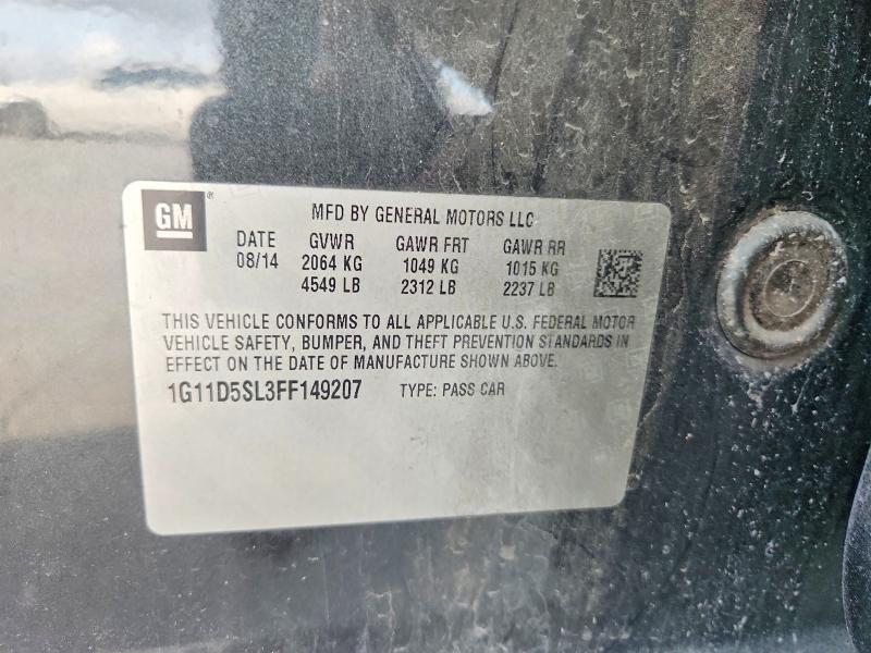 1G11D5SL3FF149207 2015 CHEVROLET MALIBU photo no. 12