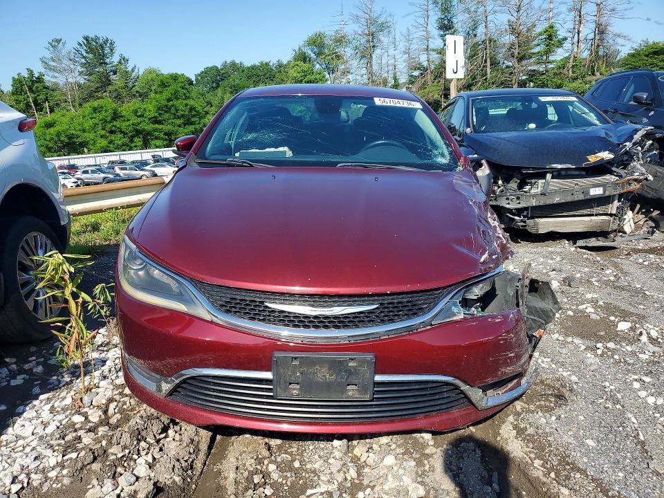 1C3CCCAB0FN662621 2015 CHRYSLER 200 photo no. 5