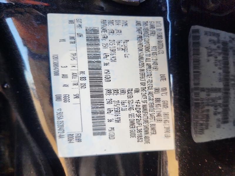 1FADP3F26FL361852 2015 FORD FOCUS photo no. 12