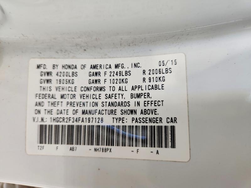 1HGCR2F34FA197128 2015 HONDA ACCORD photo no. 12