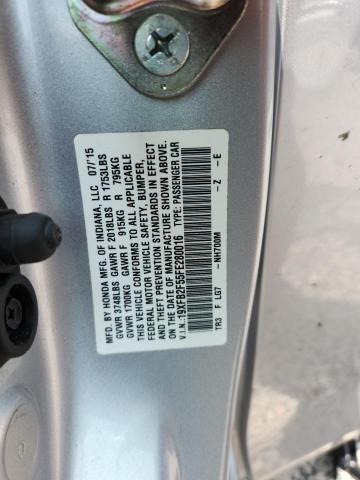 19XFB2F55FE280016 2015 HONDA CIVIC photo no. 12