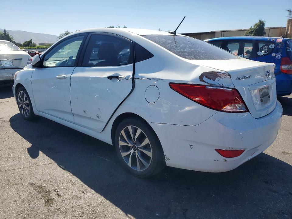 KMHCU4AE0FU923966 2015 HYUNDAI ACCENT photo no. 2