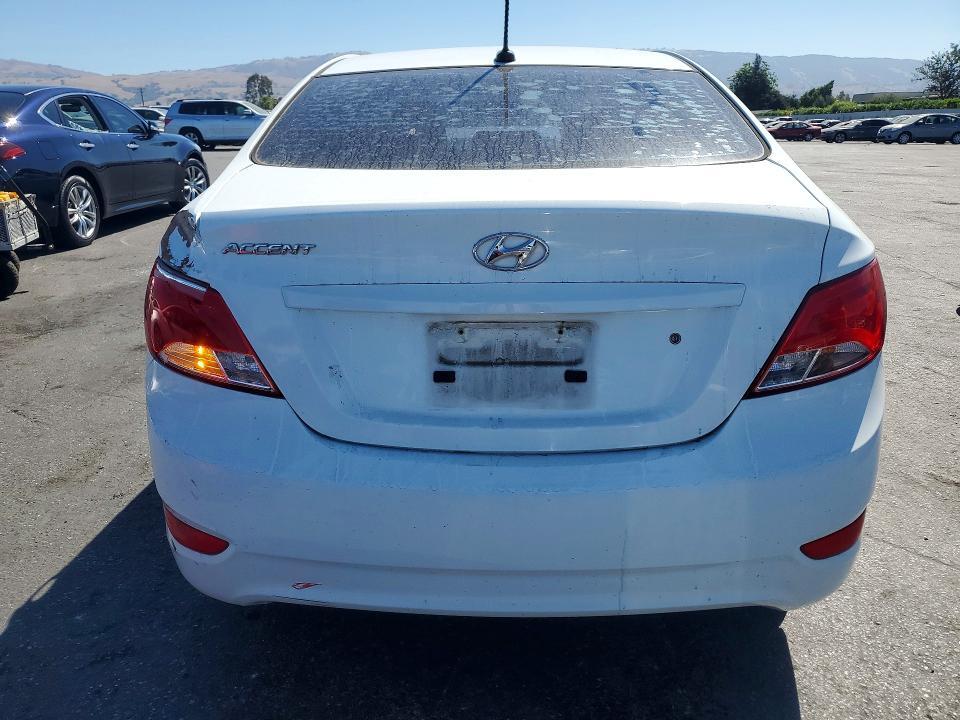 KMHCU4AE0FU923966 2015 HYUNDAI ACCENT photo no. 6