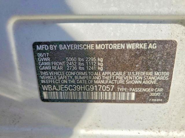 2017 BMW 540 I — Фото 12 из 12