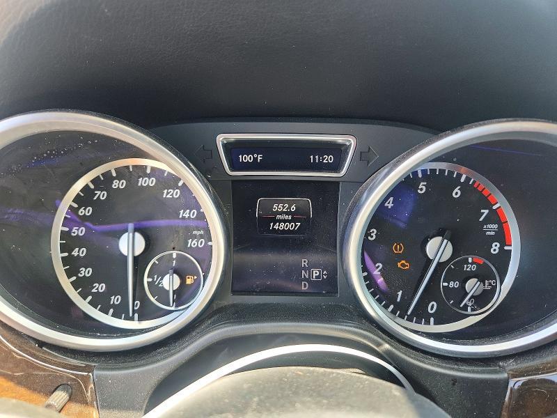2015 MERCEDES-BENZ ML 350 4MATIC — Фото 9 из 12