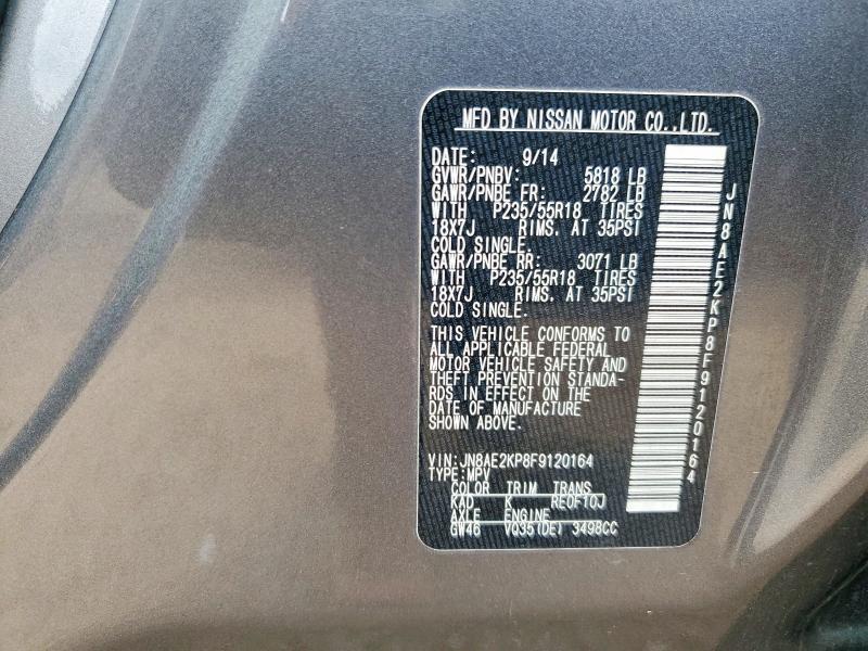 2015 NISSAN QUEST 3.5 S — Фото 14 из 14