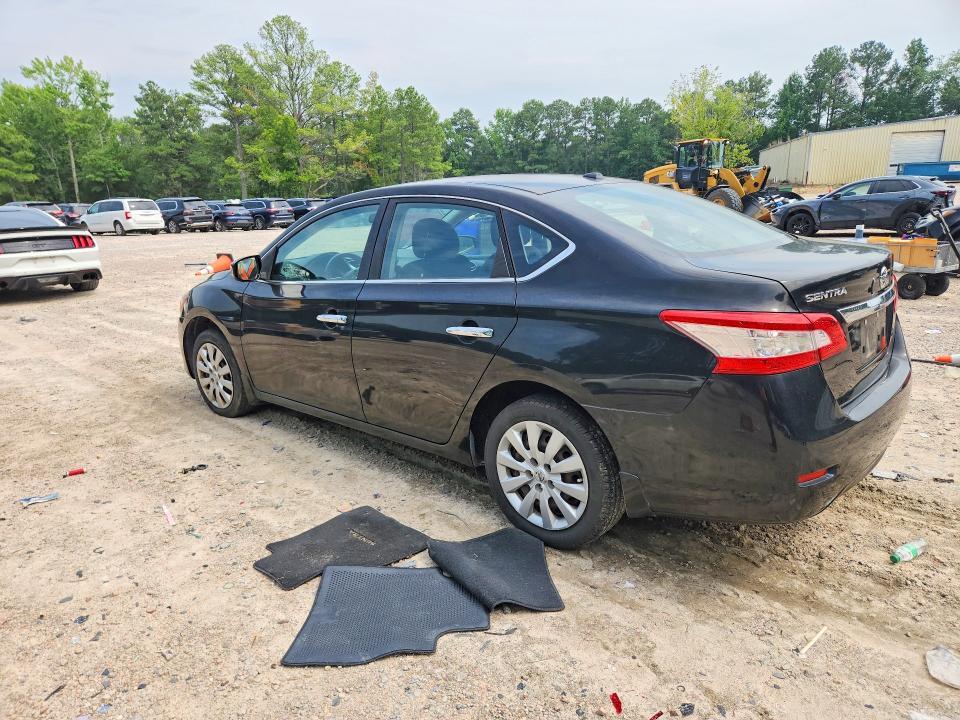 3N1AB7APXFL691104 2015 NISSAN SENTRA photo no. 2