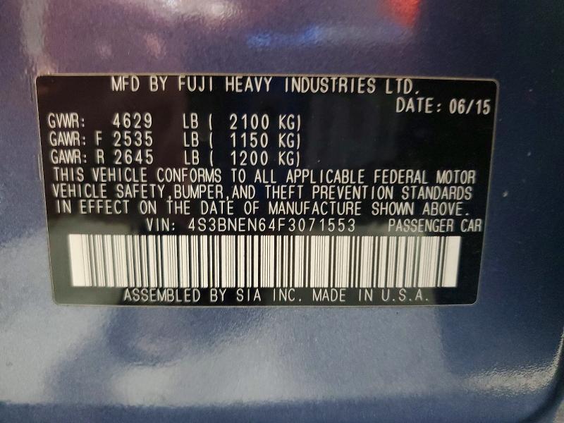 2015 SUBARU LEGACY 3.6R LIMITED — Фото 13 из 13