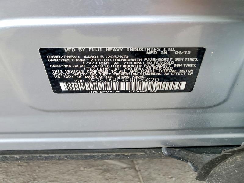 2015 SUBARU FORESTER 2.5I LIMITED — Фото 14 из 14