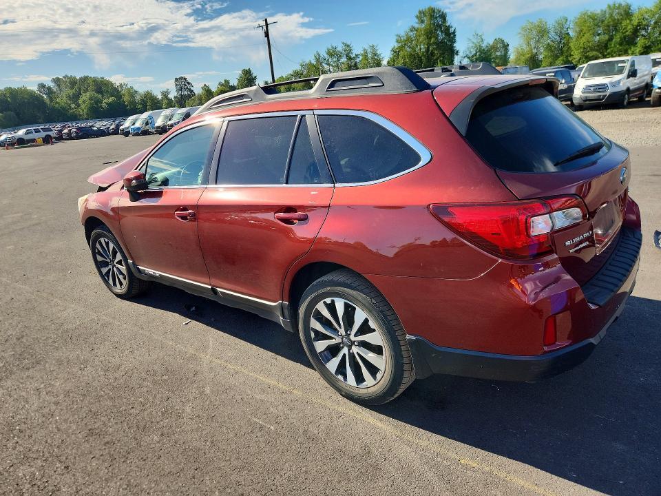 2015 SUBARU OUTBACK 2.5I LIMITED — Фото 2 из 13