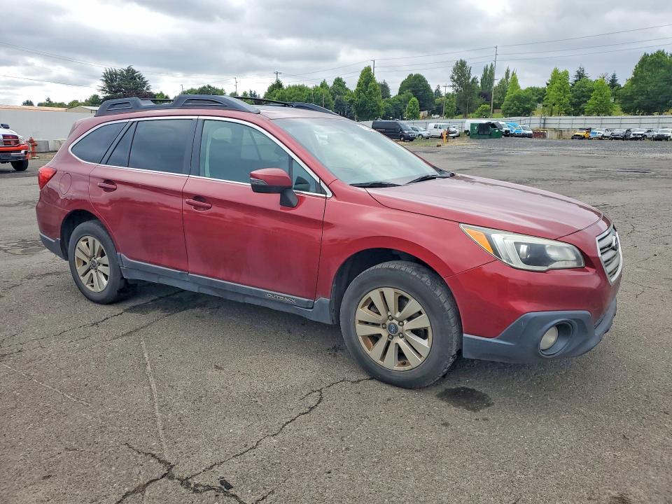 2015 SUBARU OUTBACK 2.5I PREMIUM — Фото 4 из 12