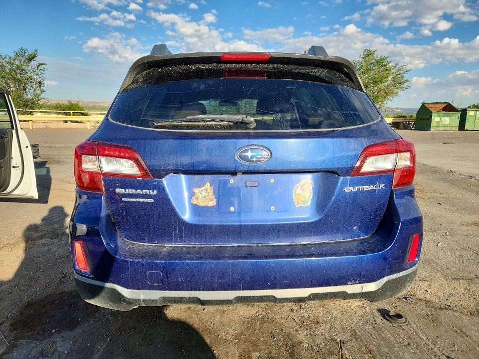2015 SUBARU OUTBACK 2.5I PREMIUM — Фото 6 из 12